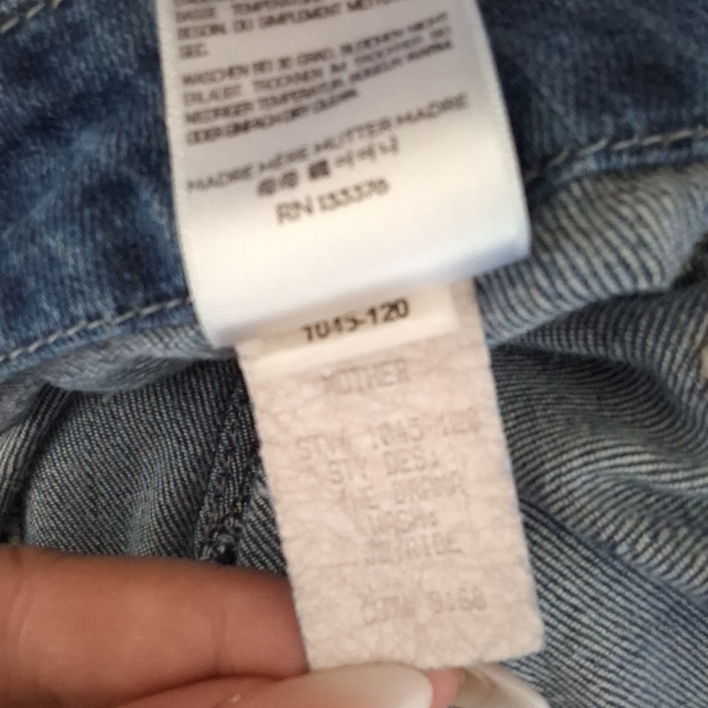 Mother Women's Blue Flare Jeans - Picture 14 of 15